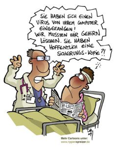 Wir danken dem Verlag MEDI-LEARN.net GbR für die freundliche Erlaubnis, Cartoons von Rippenspreizer verwenden zu dürfen. Mehr Cartoons sind unter http://www.medi-learn.de/cartoons/ zu finden.